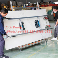 Chariot d'installation de carreaux de grand format RAIZI TileGo pour la pose de carreaux en céramique avec support pour lève-carreaux Grabo (sans Grabo)