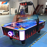 Vente flash FUN PAR Meteor Hockey, jeu de hockey sur air pour 2 joueurs, machine de jeu d'intérieur avec design personnalisable, 110V/220V