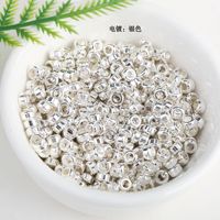 Perles entretoises électroplaquées Or et Or Rose 4mm 5mm – Lot en gros et perles en vrac pour la fabrication de bijoux et l'artisanat DIY