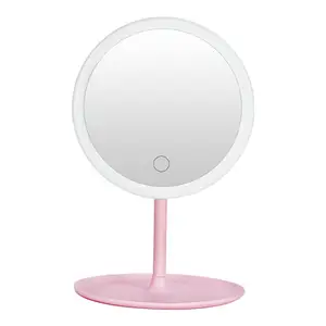 Led Makeup Mirror with light Table type Internet celebrity female filling light small mirror ins style dormitory desktop