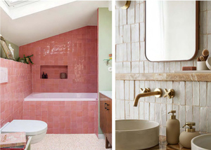 Piastrelle in Ceramica Fatte a Mano, Piastrelle in Terracotta Smaltata Marocchina, Molti Colori per Rivestimenti Cucina e Decorazioni Bagno - Product Image 2