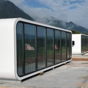 집 맞춤형 분리형 라이브 조립식 작은 방 플랫팩 40 대형 40ft 모듈러 폴드 2 700 Foshan 컨테이너 하우징 - Product Image 1