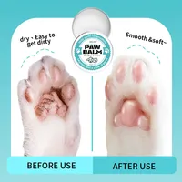 Nouveau Baume pour Pattes de Chien et Chat Anti-Craquelures, Crème Hydratante pour Coussinets de Pattes, Baume Nourrissant pour Soins des Pattes d'Animaux, Pommade Réparatrice