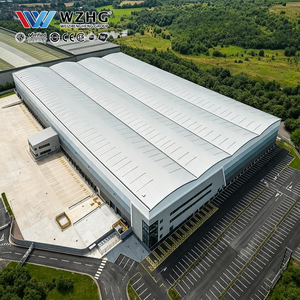 Búnker de Forraje Agrícola Preconstruido, Depósito de Silaje, Almacén de Estructura de Acero, Granero Rígido Personalizado para Fábrica - Product Image 1