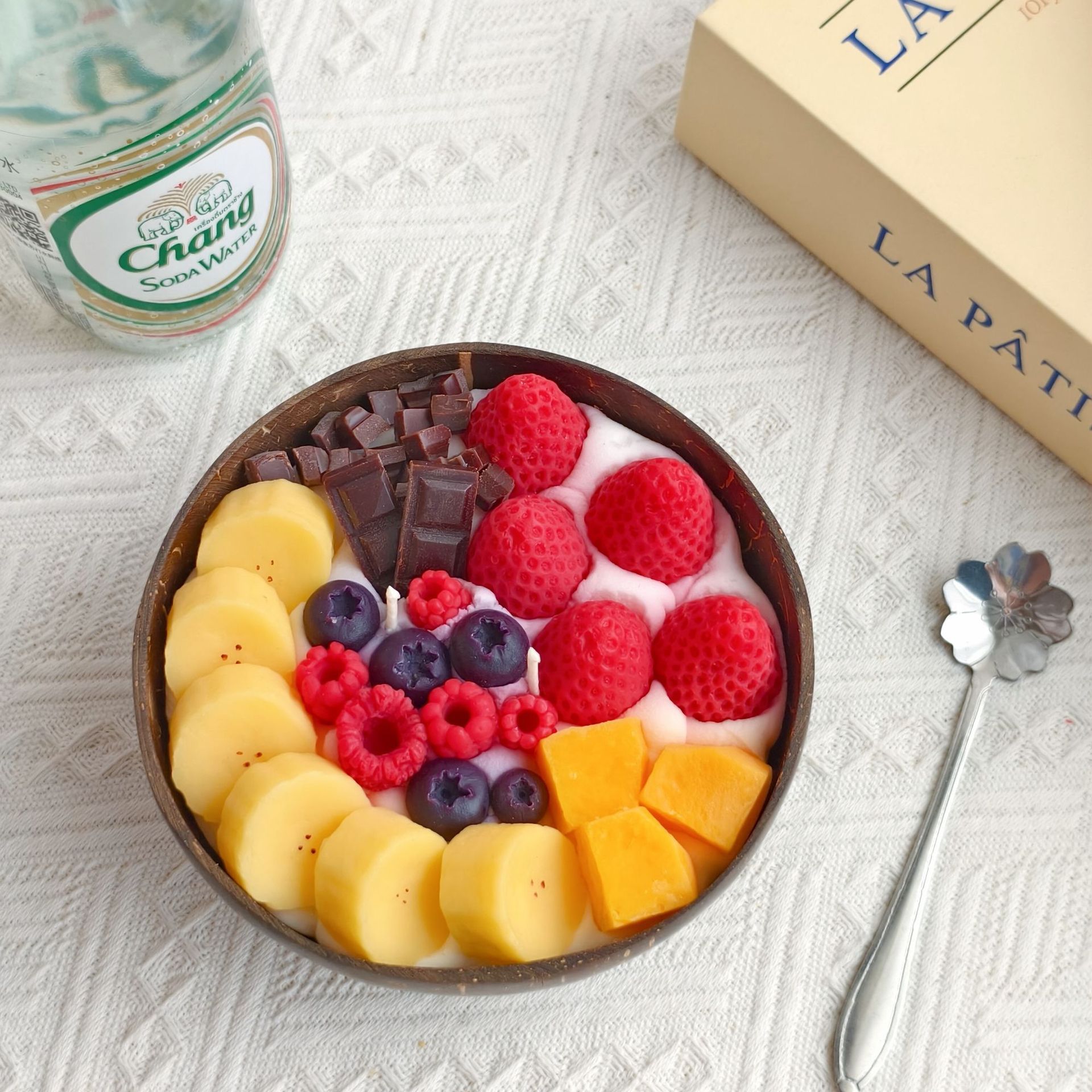 Bol Banane Fraise 13 * 7 (480g) Saveur Fruits Mélangés