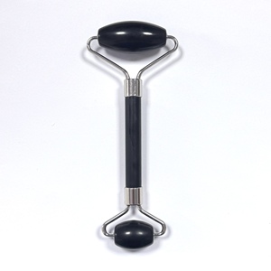 Cheapest Factory Sale Black Xiuyan <b>jade</b> Face Massage <b>Roller</b> - Product Image 5