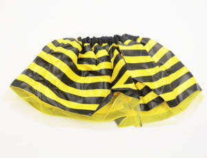 Falda Tutú de Abeja Amarilla y Negra con Alas para Niñas, Disfraz de Halloween - Product Image 3