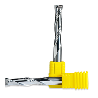 Lanke fraises cnc en carbure massif de 6mm, outils pour bois, gravure sur bois, fraises à 2 cannelures, fraise en spirale, offre spéciale