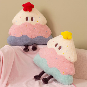 Coussin Arbre de Noël 2-en-1 en coton PP, couverture et couette pour climatisation, coussin de <span class=keywords><strong>sieste</strong></span> pour bureau et voiture, dossier de siège - Product Image 2