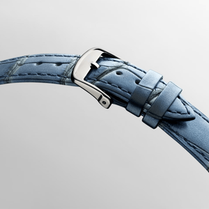 Montre à quartz pour femme, rectangulaire, avec lunette sertie de diamants, cadran à chiffres romains, bracelet en cuir, montre élégante pour robe, Longinesing - Product Image 4