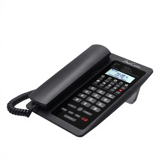 SC-2228-HPE POE IP Peer-to-Peer SIP Call 2 SIP Accounts Hotline Hotel Intercom VoIP Phone with Voicemail