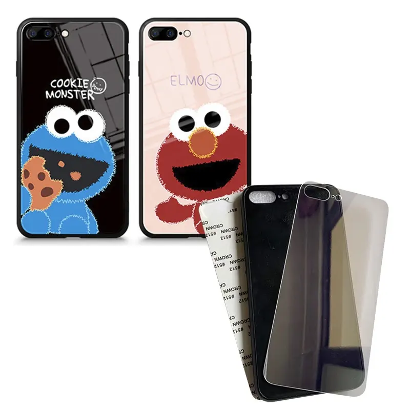 UV Printable Sublimation Tempered Glass Blank Mobile Cover Best Selling iPhone Case Sublimation Cell Phone Cases