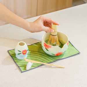 Estick <span class=keywords><strong>Kit</strong></span> de <span class=keywords><strong>thé</strong></span> matcha de haute qualité avec logo personnalisé Bol à matcha en céramique Set de <span class=keywords><strong>thé</strong></span> fouet en bambou <span class=keywords><strong>Kit</strong></span> de matcha japonais - Product Image 3