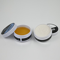 OEM label privé beurre de karité barbier cire à modeler votre logo à base de plantes argile mate produit de coiffure