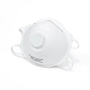 Masque anti-poussière CE2834 de haute qualité pour travailleur de la construction Logo personnalisé masque de protection nasal avec filtre EN149 FFP2 tasse respirateur
