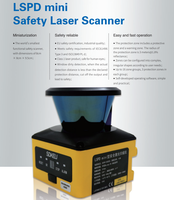 SDKELI Chine Scanner laser de sécurité 2D 270 degrés CE Scanner de capteur Lidar industriel PNP sortie agv capteur d'évitement d'obstacles