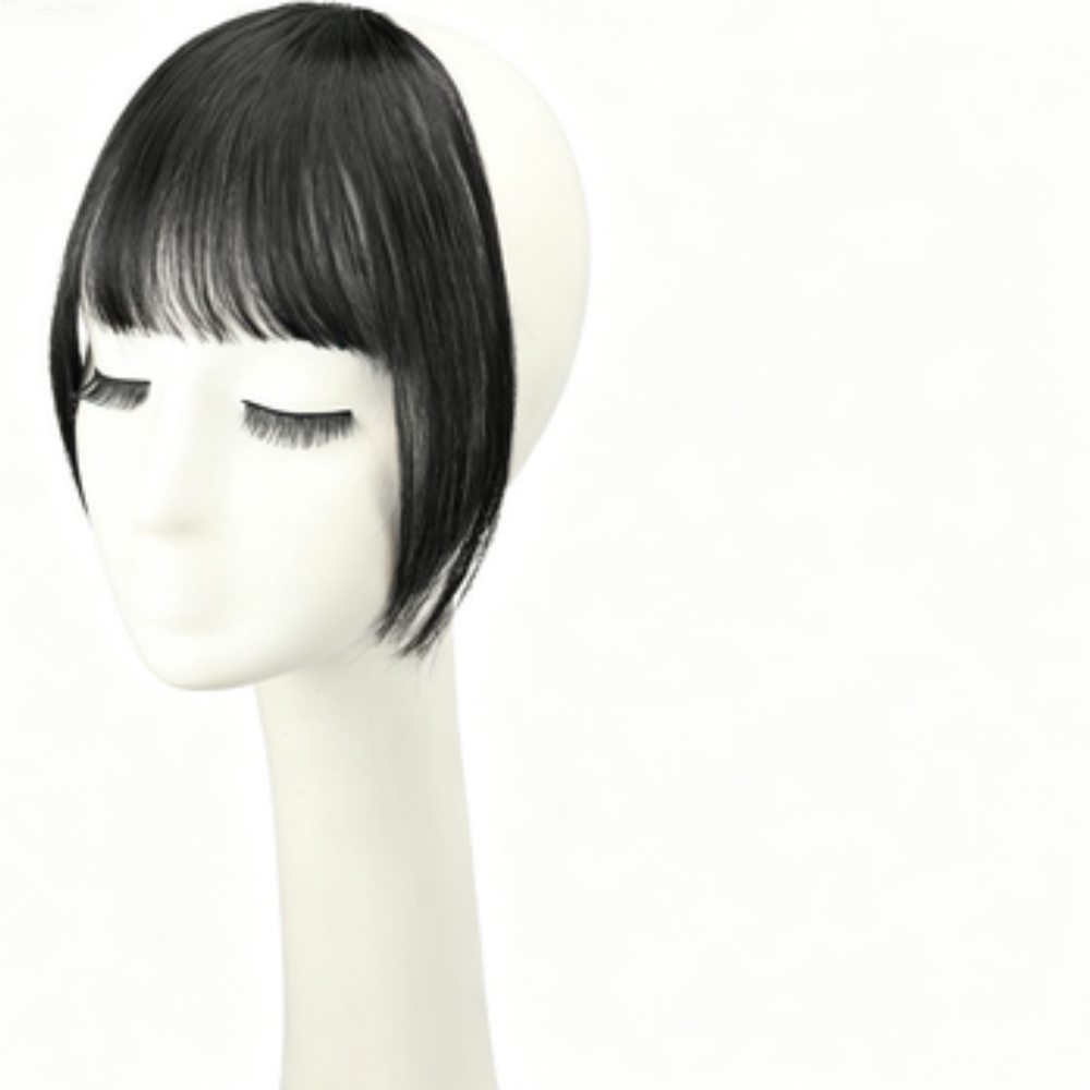 cartoon bangs with horns-natural color