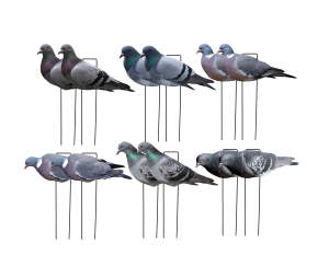 Op Maat Gemaakt Meerdere Waterdichte Plastic Levensechte Anti-Reflecterende Pp Duif Rots Lokvogels Silhouet Lokvogels Jacht Lokvogels - Product Image 1