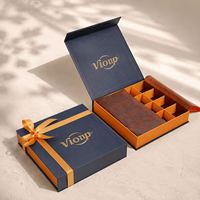 Cajas de Regalo de Cartón Rígido con Imán, Impresión Personalizada, para Chocolates Artesanales de Lujo, Dulces, Caramelos, San Valentín, Venta al Por Mayor