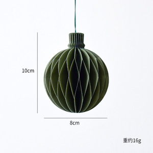 Usine En Gros Décorations <span class=keywords><strong>De</strong></span> <span class=keywords><strong>Noël</strong></span> Ornements D'arbre <span class=keywords><strong>De</strong></span> <span class=keywords><strong>Noël</strong></span> <span class=keywords><strong>Origami</strong></span> Boules <span class=keywords><strong>De</strong></span> <span class=keywords><strong>Noël</strong></span> En Nid D'abeille pour La Décoration Intérieure - Product Image 5