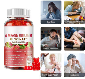 Gomitas <span class=keywords><strong>de</strong></span> Glicinato <span class=keywords><strong>de</strong></span> <span class=keywords><strong>Magnesio</strong></span>, Suplemento para el Sueño, Huesos <span class=keywords><strong>y</strong></span> Articulaciones con <span class=keywords><strong>Potasio</strong></span> <span class=keywords><strong>y</strong></span> CoQ10 - Product Image 5