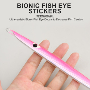 TEASER J167 80g Esche Artificiali in Metallo a Forma di Anguilla <span class=keywords><strong>per</strong></span> la Pesca di Luccio, Salmone e Orata in Laghi e Fiumi OEM - Product Image 4