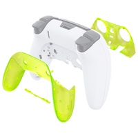 Pour la coque du contrôleur PS5 Edge, remplacement du couvercle décoratif supérieur et inférieur personnalisé