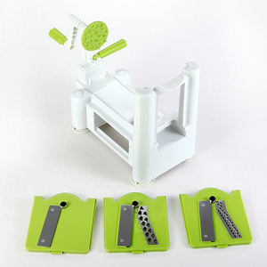 Fast Shipping Order Quantity Stainless Steel Ergonomic Manual Curly Veggie Kitchenware Helper <b>Shredder</b> - Product Image 2
