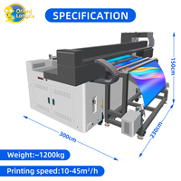 NUEVA Impresora de Inyección de Tinta UV de Rollo a Rollo Ricoh LK1200 - LONG KE 24PPM de Alta Velocidad Automática 1200dpi 4 Cabezales 100cm/min para Tarjetas, Tubos, Películas de PVC y PET