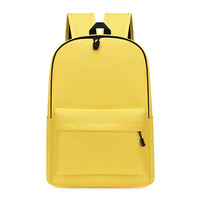 Sac à dos scolaire grande capacité en polyester imperméable avec fermeture éclair, motif géométrique, coussin d'air et compartiment pour ordinateur portable, 20-36L