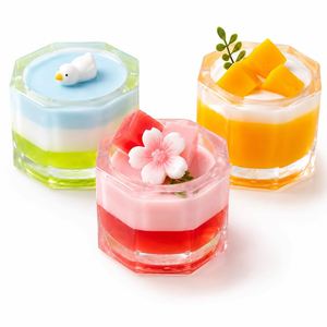 Juguetes Sensoriales Antiestrés con Forma de Pastel, Pudín de Kiwi y Mango, Temática de Postres, 2025 - Product Image 1