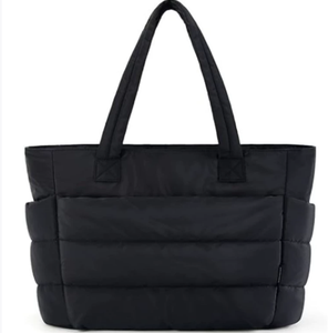 <span class=keywords><strong>Bolso</strong></span> de mano <span class=keywords><strong>para</strong></span> mujer, <span class=keywords><strong>bolso</strong></span> ligero hinchado, <span class=keywords><strong>bolso</strong></span> de playa <span class=keywords><strong>para</strong></span> gimnasio, <span class=keywords><strong>bolso</strong></span> de viaje portátil <span class=keywords><strong>para</strong></span> <span class=keywords><strong>ordenador</strong></span> de trabajo - Product Image 3