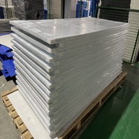 2mm-12mm 1220x2440 4x8 PP Corflute Corpac Corriboard Akylux Corriflute Feuilles de carton plastique ondulé