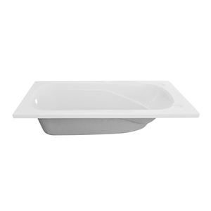 Carcasa de Bañera Rectangular de 140x70cm sin Paneles para Uso Doméstico - Product Image 3