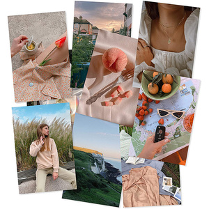 Kit de collage mural 50 affiches en carton de 4x6 pouces pour chambre de filles affichage de photos de dortoir mignon avec conception personnalisée - Product Image 5
