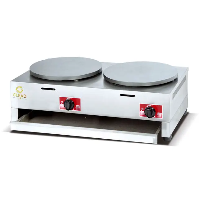 2021 New Gas waffle machine non stick waffle stoves making machine Cooking Stove Crepe Maker