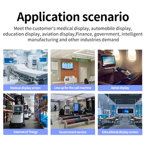 Kèm theo đầy đủ thiết kế treo tường Màn hình 4 + 32GB không Khoảng cách không khí màn hình cảm ứng màn hình 23.6 inch bảng điều khiển công nghiệp PC - Product Image 6