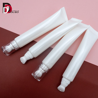 Tube cosmétique vide en plastique, 10 pièces, contenant vide, pour rouge à lèvres, maquillage des yeux, couleurs personnalisées