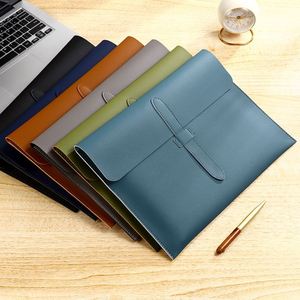 RTS A4 PU Leather Document Holder <b>File</b> Folder Laptop Sleeve Notebook Case Portfolio <b>File</b> <b>Organizer</b> - Product Image 4