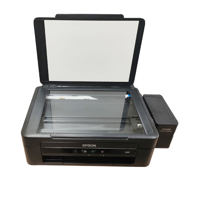 4 Color A4 InkJet Printer Compatible for L360/L363/L380/L383 Automatic Refillable Ink Tank All-In-One