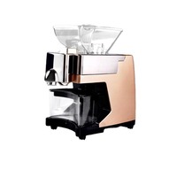 Nieuwe Automatische Olijfolie Soja/Walnoot Sesamolie Persmachine RVS 3-6kg/u Capaciteit Kosteneffectieve Oplossing