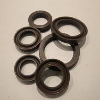 Kit de joints d'étanchéité pour pompe à eau à piston haute pression FKM Interpump Annovi Reverberi Udor, type U, marron, 20 mm, pour lave-auto
