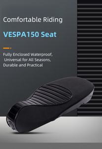 Siège de moto adapté à VESPA 150 Sprint Spring, housse de siège de moto, pièces détachées pour motos - Product Image 2