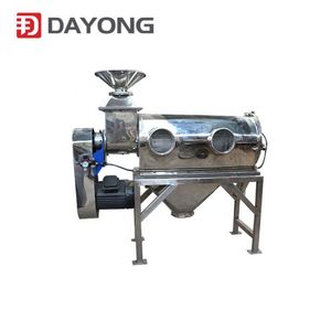 Tamis rotatif à flux d'air pour farine en acier inoxydable, moteur industriel personnalisé, capacité de 150 à 400 kg/h pour tamiser les poudres légères - Product Image 4