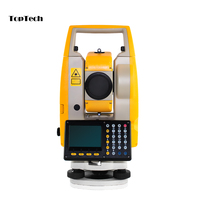 Estación Total con Compensador Electrónico Líquido de Doble Eje, Sin Reflector de 2'', Instrumento de Topografía de 1500m para Ingenieros