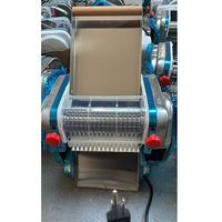 Machine à chinchin automatique commerciale, machine à fabriquer des nouilles électrique, coupe-pâte en acier inoxydable avec épaisseur réglable