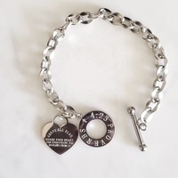 Pulsera de acero inoxidable de alta calidad para proteger tu corazón, pulsera de corazón chapada en oro, pulsera de joyería cristiana con versículo de la Biblia