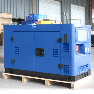 Hochleistungs-Doppelzylinder-Diesel-Gesellschaftsgenerator elektrischer 10 kva 12 kva 15 kw 15 kva 10 kva superleiser Diesel-Generator