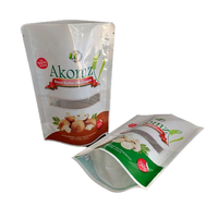 Sachets de champignons Shiitake séchés biologiques de haute qualité avec impression en héliogravure pour l'emballage de fleurs et de champignons