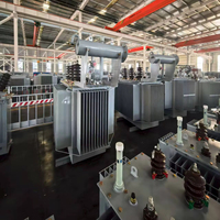 Transformador de Distribución Trifásico de 30KV 33KV 35KV, Sumergido en Aceite, 30-2500kVA, Bobinado de Aluminio, Directo de Fábrica